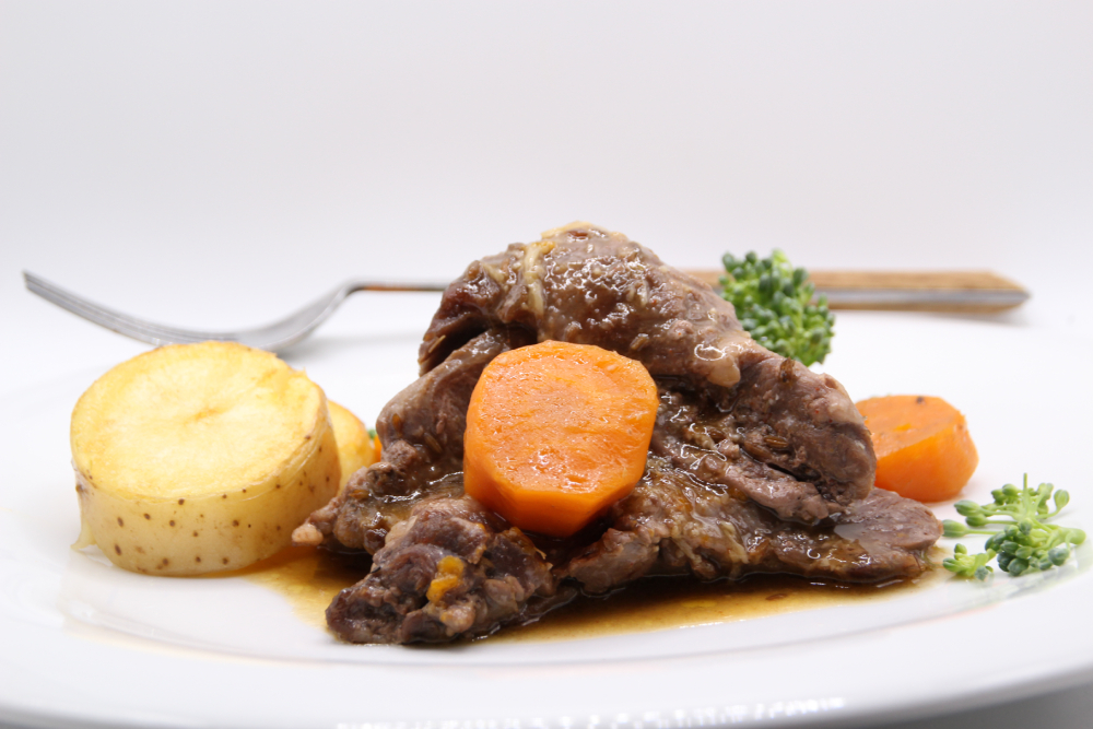 Brisket de ternera en salsa