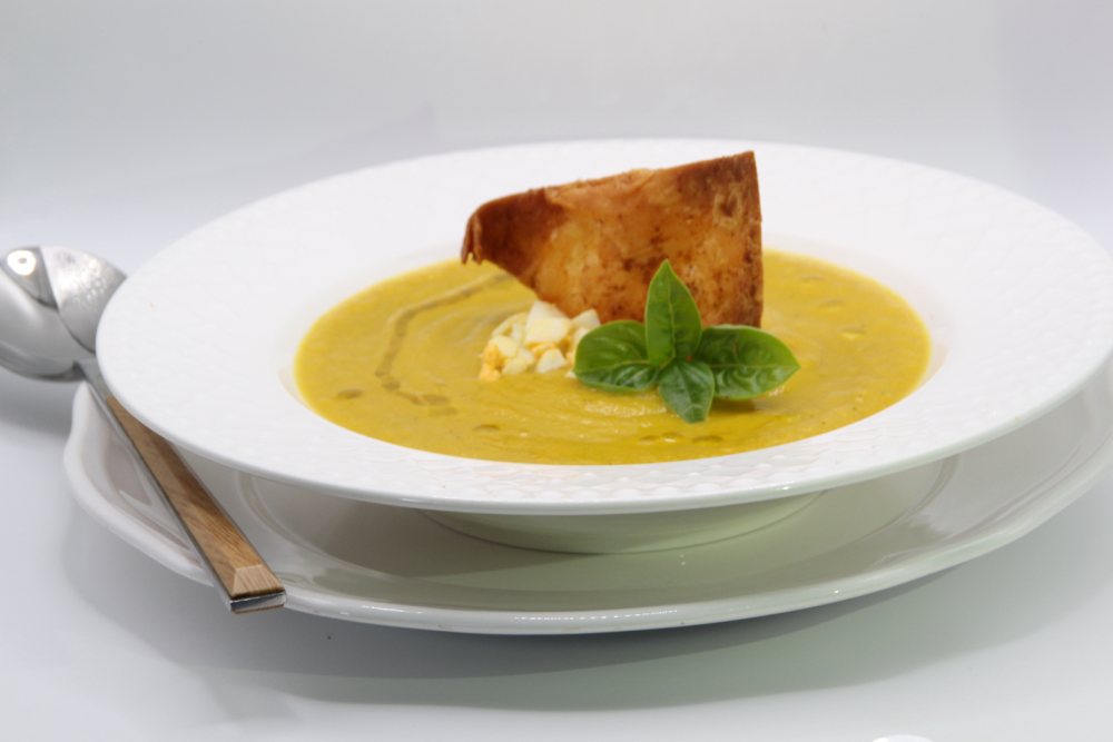 Crema de verduras variadas