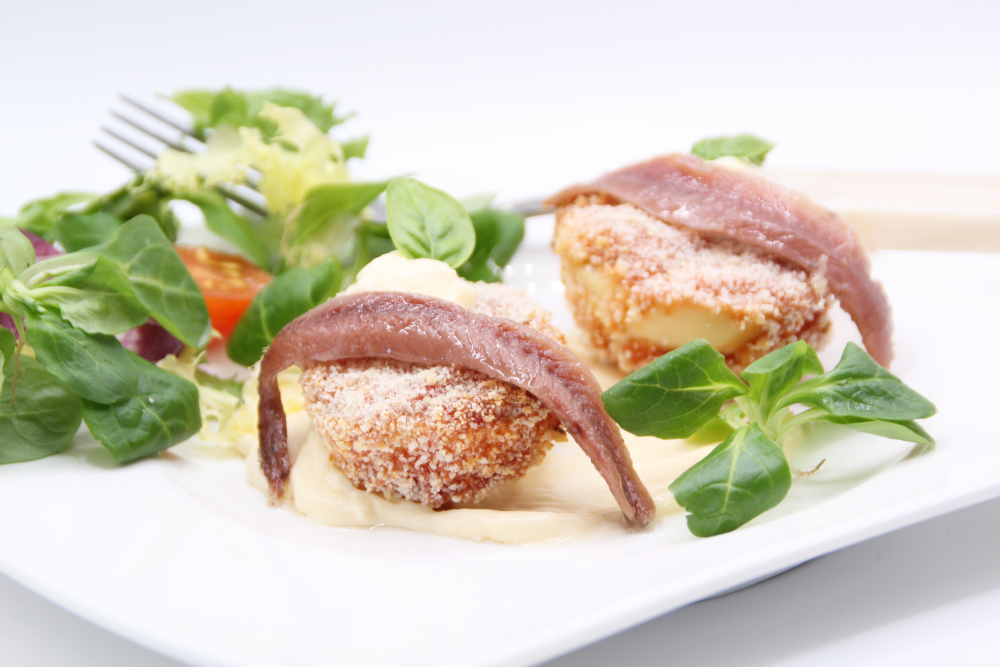 Huevos rebozados