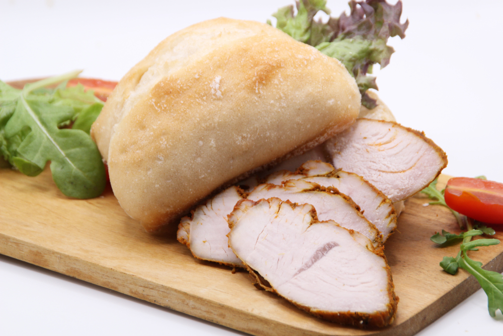 Pechuga de pavo al curry braseada