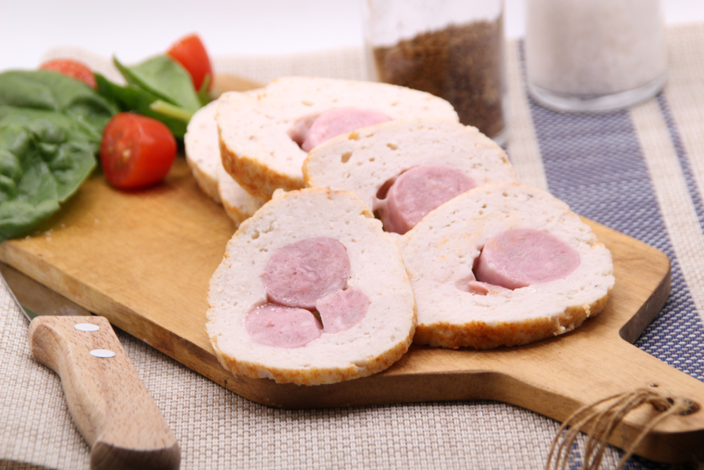 Fiambre de pavo con longaniza