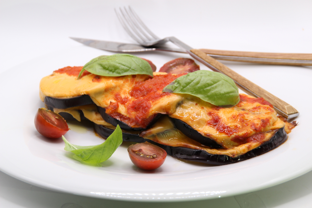 Melanzane alla parmigiano (Berenjenas a la parmesana)